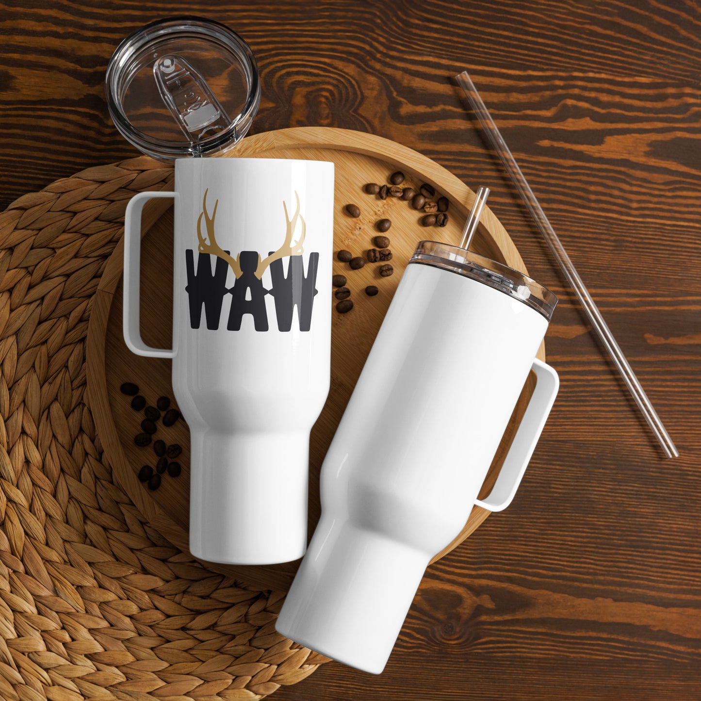 WAW Logo Travel Mug