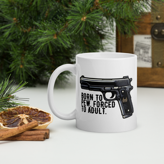 Born to Pew Mug